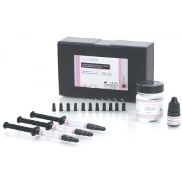 Resina Fotop. Acrifix Kit Jer Rosa 3x3gr